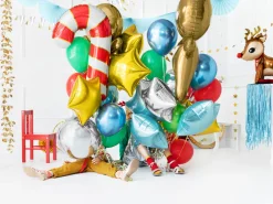 PartyDeco Balon foliowy Laska cukrowa - 50 x 82 cm > Balony Foliowe
