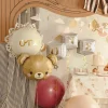 PartyDeco Balon foliowy Miś - 56 x 40 cm
