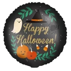 PartyPal Balon foliowy na Halloween, Happy Halloween - 45 cm