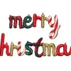 PartyDeco Balon foliowy napis Merry Christmas - 143 x 25 cm