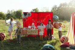 PartyDeco Balon foliowy Piłka w gwiazdki - zielony 75 cm