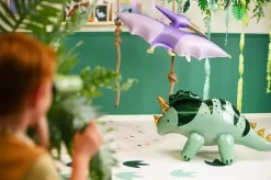 Balon foliowy, Pterodaktyl - fioletowy, 120 x 62 cm