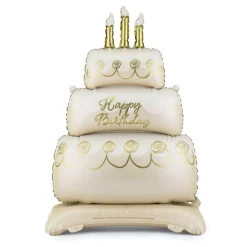 PartyDeco Balon foliowy Tort - 70 x 100 cm