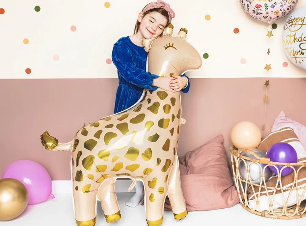 PartyDeco Balon foliowy Żyrafa - 80 x 102 cm > Balony Foliowe