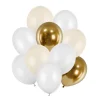 PartyDeco Balony lateksowe - białe, 10 szt. > Balony Lateksowe