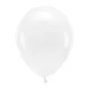 PartyDeco Balony lateksowe Eco, pastelowe - białe, 26 cm, 10 szt.