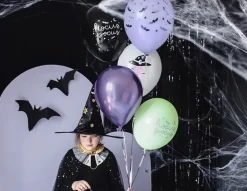 PartyDeco Balony lateksowe, Witch - 30 cm, 6 szt.