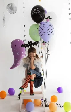 PartyDeco Balony lateksowe, Witch - 30 cm, 6 szt.
