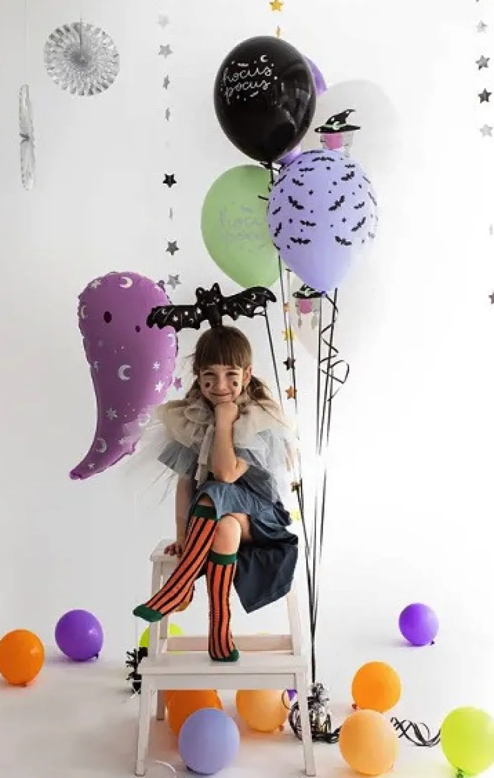 PartyDeco Balony lateksowe, Witch - 30 cm, 6 szt.