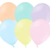 PartyDeco Balony Strong - pastelowe, 30 cm, 50 szt.