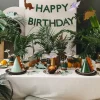 PartyDeco Baner Happy Birthday Dinozaury - zielony, 11 x 300 cm