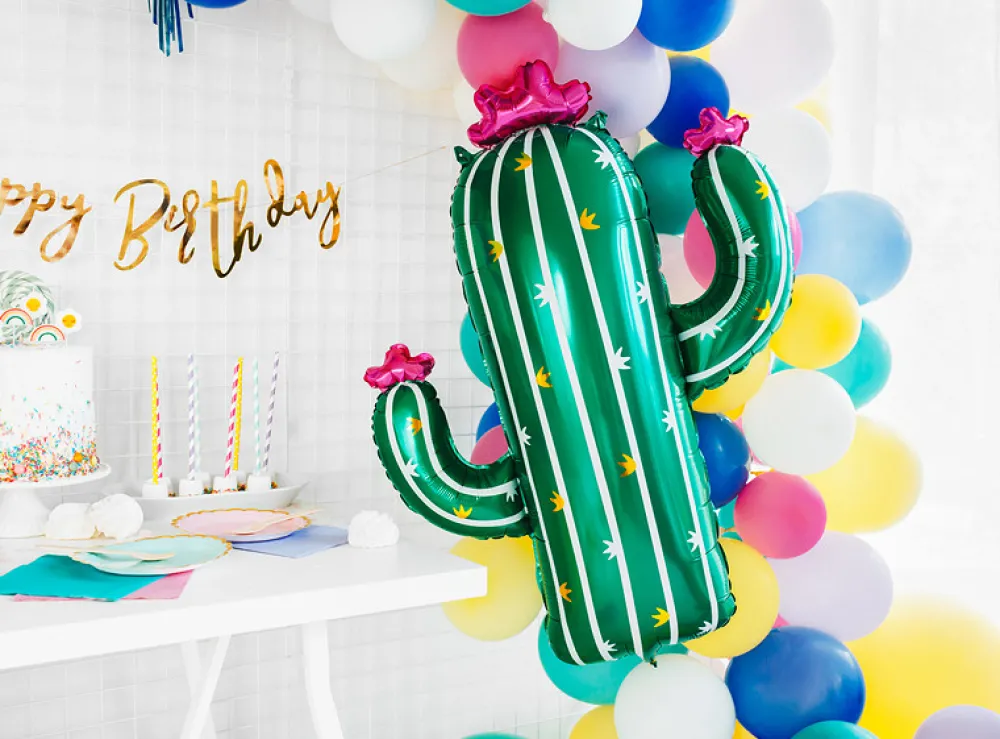PartyDeco Baner Happy Birthday - złoty, 16,5 x 62 cm > Girlandy I Rozety