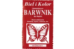 Biel i kolor Barwnik do tkanin - - wiśniowy, 10 g