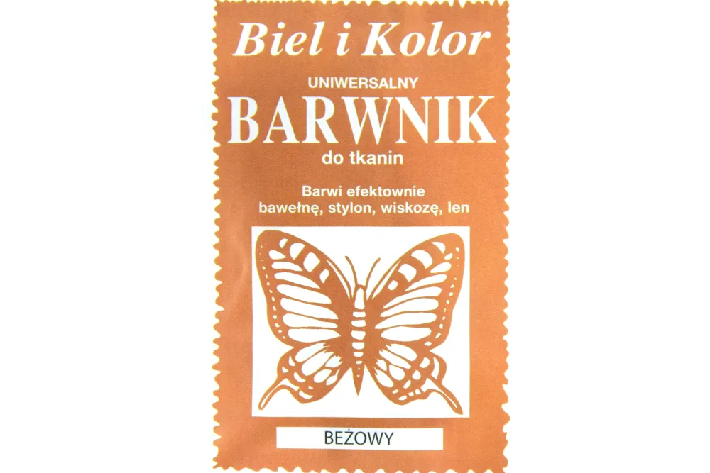 Biel i kolor Barwnik do tkanin - - beżowy, 10 g