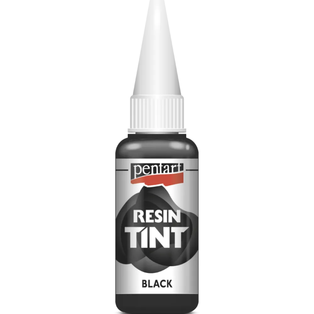 Pentart Barwnik do żywic epoksydowych, matowy - - czarny, 20 ml > Żywica Epoksydowa
