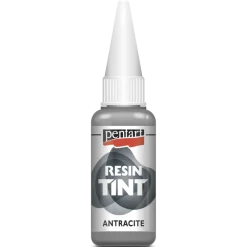 Pentart Barwnik do żywic epoksydowych, matowy - - antracyt, 20 ml > Żywica Epoksydowa
