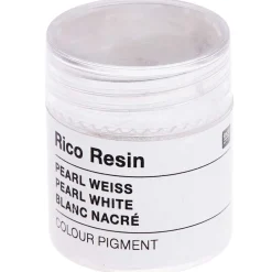 Rico Design Barwnik pigmentowy do żywicy - - Pearl White, 3 g