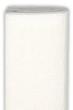 Bibuła marszczona - biała, 50 x 200 cm