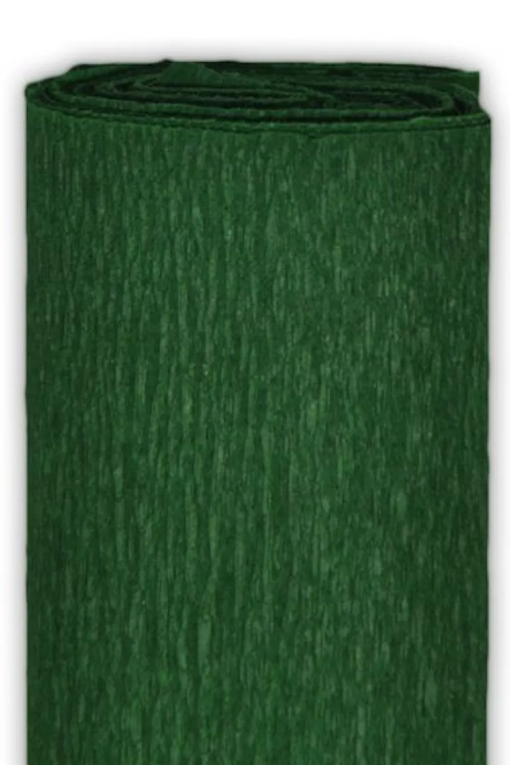 Bibuła marszczona - ciemnozielona, 50 x 200 cm