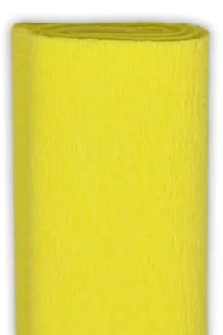 Bibuła marszczona - jasnożółta, 50 x 200 cm > Bibuła I Krepina