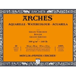 Arches Blok do akwareli - - rough, 26 x 36 cm, 300 g, 20 ark.