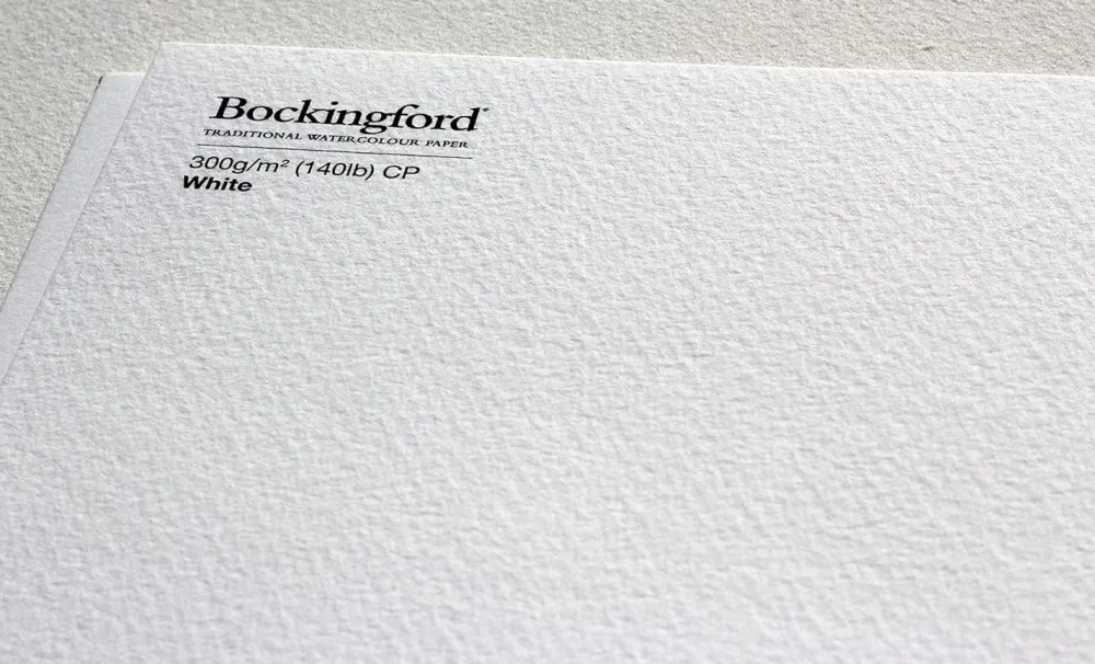 St Cuthberts Mill Blok do akwareli Bockingford - cold press, 29,7 x 42 cm, 300 g, 12 ark.