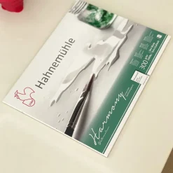 Hahnemuhle Blok do akwareli Harmony - Hahnemühle - hot pressed, A3, 300 g, 12 ark.