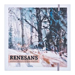 Renesans Blok do akwareli i mixed media Etrusca 21 x 21 cm - - 300 g/m2