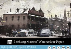 Baohong Blok do akwareli Master's 18 x 26 cm - - cold pressed, 300 g, 20 ark.