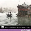 Baohong Blok do akwareli Master's 31 x 41 cm - - hot pressed, 300 g, 20 ark.