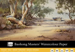 Baohong Blok do akwareli Master's 18 x 26 cm - - rough, 300 g, 20 ark. > Papier Do Akwareli