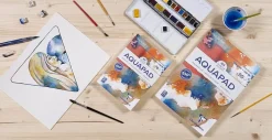 Clairefontaine Blok do akwareli na spirali Aquapad Watercolour - - A4, 300 g, 25 ark.