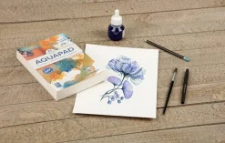 Clairefontaine Blok do akwareli na spirali Aquapad Watercolour - - A4, 300 g, 25 ark.