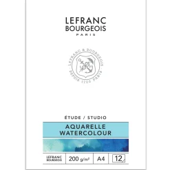 Lefranc & Bourgeois Blok do akwareli Studio - - A4, 200 g, 12 ark. > Papier Do Akwareli