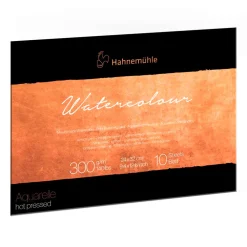 Hahnemuhle Blok do akwareli The Collection - Hahnemühle - hot pressed, 24 x 32 cm, 300 g, 10 ark. > Papier Do Akwareli