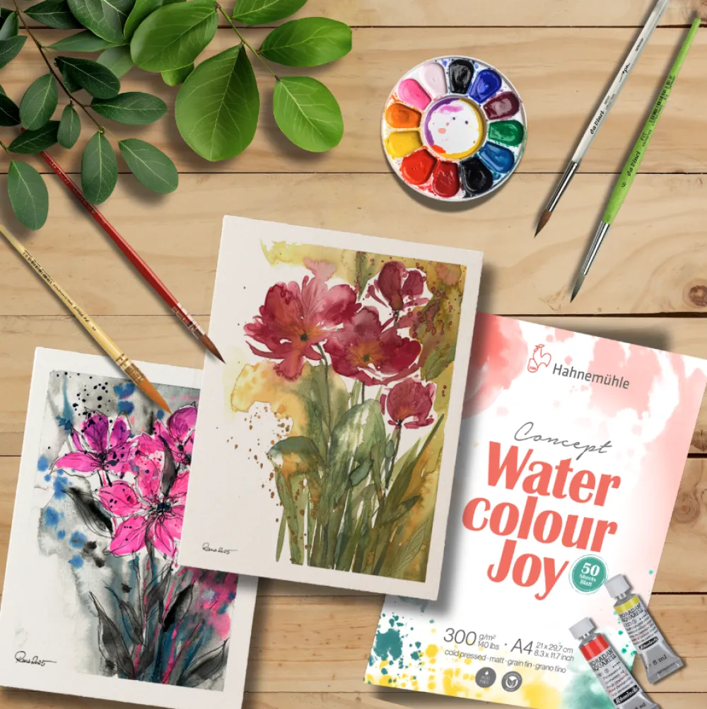 Hahnemuhle Blok do akwareli Watercolour Joy A6 - Hahnemühle - 300 g 50 ark. > Papier Do Akwareli