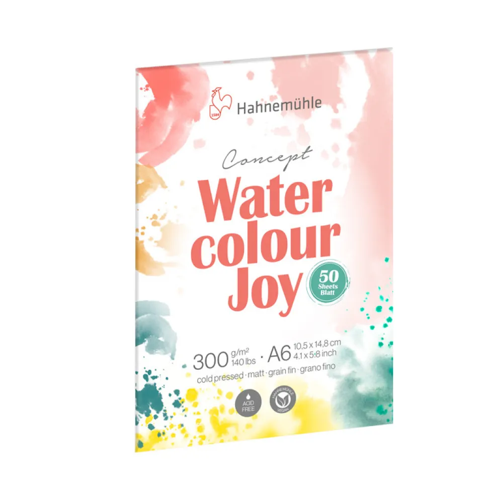 Hahnemuhle Blok do akwareli Watercolour Joy A6 - Hahnemühle - 300 g 50 ark. > Papier Do Akwareli