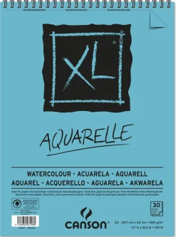 Canson Blok do akwareli ze spiralą XL Aquarelle, A3 - - 300 g, 30 ark.