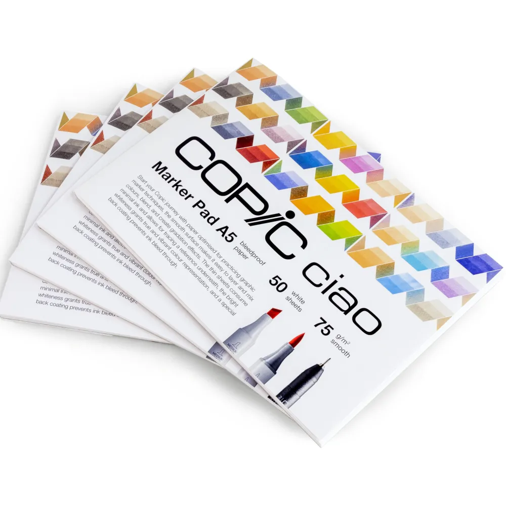 Copic Blok do markerów Ciao A5 250 g 50 ark. > Bloki Do Markerów