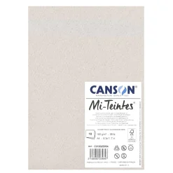 Canson Blok do pasteli Mi-Teintes - - odcienie szarości, A4, 160 g, 10 ark.