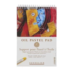 Sennelier Blok do pasteli olejnych - - 16 x 24 cm, 340 g, 12 ark.