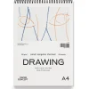 PaperConcept Blok rysunkowy Drawing na spirali - - medium grain A4 120 g 50 ark. > Bloki Szkicowe|Bloki Rysunkowe