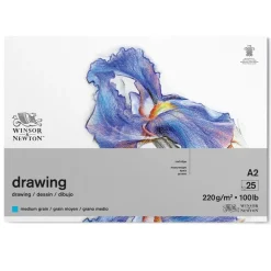 Winsor & Newton Blok rysunkowy Drawing Pad - - medium, A2, 220g, 25 ark.