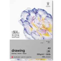Winsor & Newton Blok rysunkowy Drawing Pad - - smooth, A3, 220g, 25 ark. > Bloki Rysunkowe