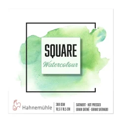 Hahnemuhle Blok Square Watercolour - Hahnemühle - 10,5 x 10,5 cm, 300 g, 15 ark. > Papier Do Akwareli|Bloki Uniwersalne