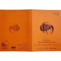 SMLT Blok, szkicownik uniwersalny Mixed Media, A5 - SM-LT - 200 g/m2, 40 ark.