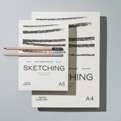 PaperConcept Blok szkicowy Sketching - - medium grain A5 90 g 50 ark. > Bloki Rysunkowe
