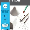 Canson Blok techniczny A4 - - biały, 190 g, 10 ark.