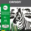 Canson Blok techniczny A3 - - czarny, 160 g, 10 ark. > Bloki Kolorowe|Bloki Szkolne