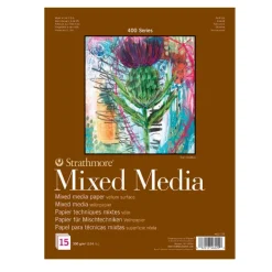 Strathmore Blok uniwersalny Mixed Media 15 x 20 cm - - 300 g, 15 arkuszy > Bloki Uniwersalne
